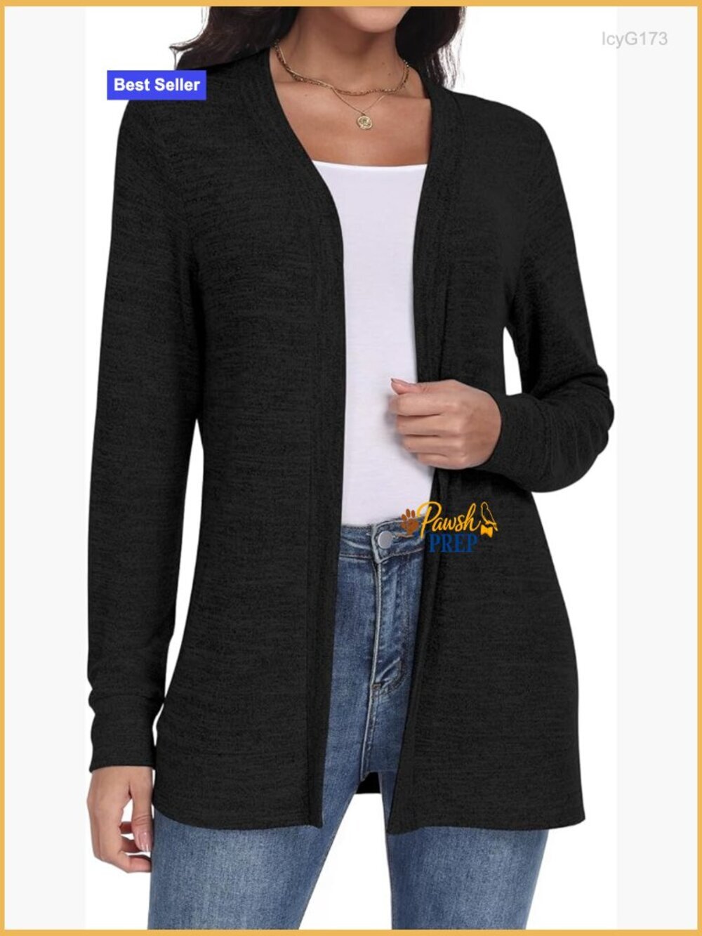 Lightweight Open Front Cardigan Sweater Long Sleeve Soft Casual Layering Piece